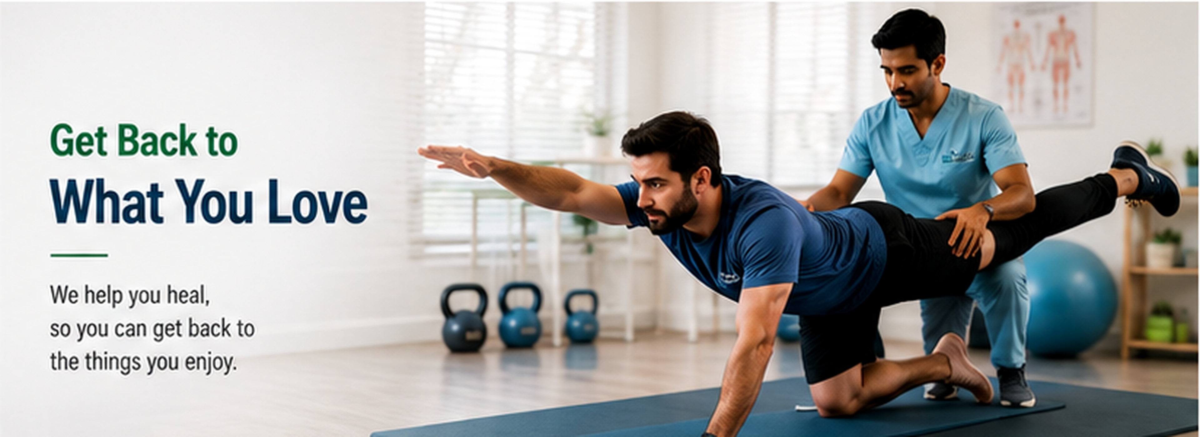 Get back to what you love with physiotherapy